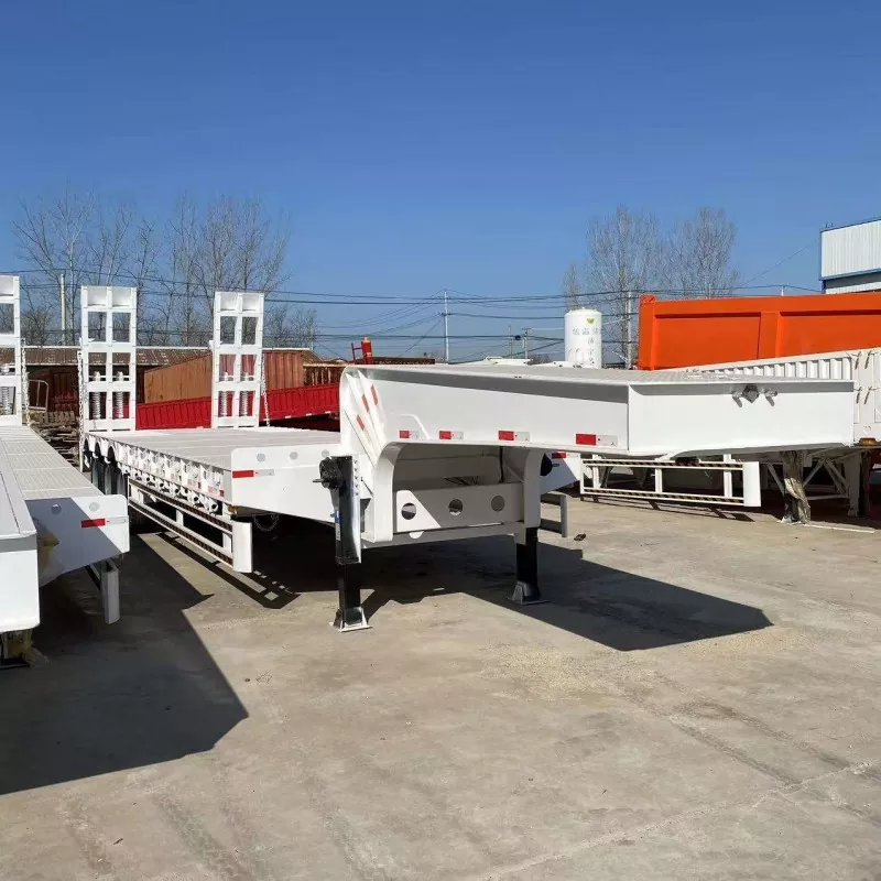Semirreboque hidráulico de transporte pesado de 6 eixos